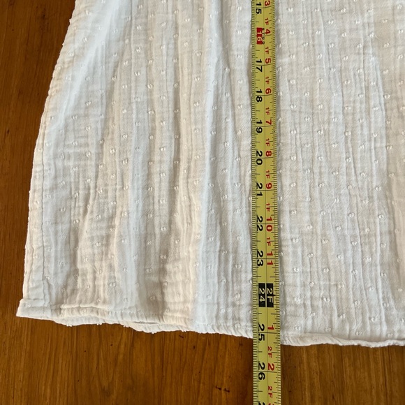 Fat Face Cotton Embroidered Top Size 12 - Picture 9 of 9